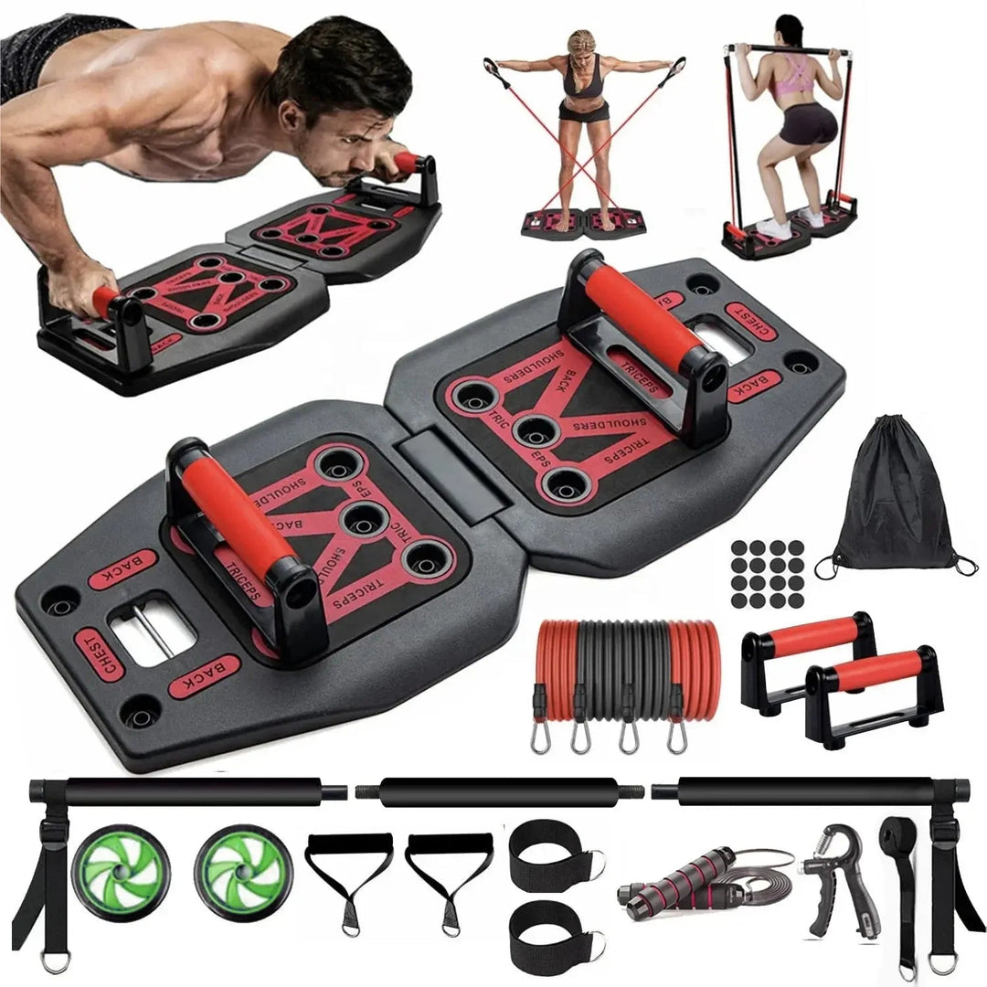 PushMax - Multifunctional Foldable Fitness Equipment - Soliqlo