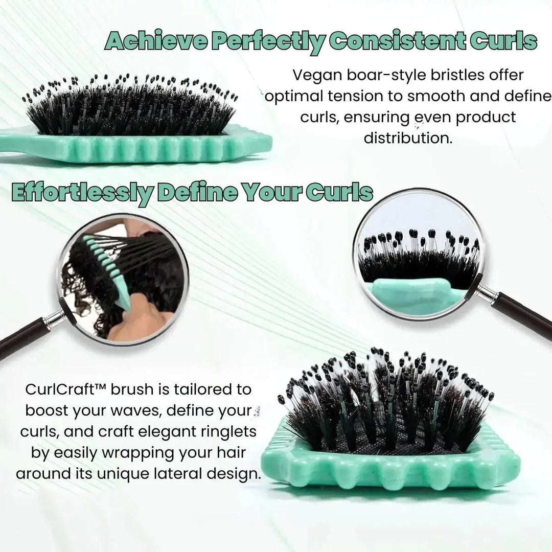 Soliqlo CurlMaster Hair Styling Brush - Soliqlo