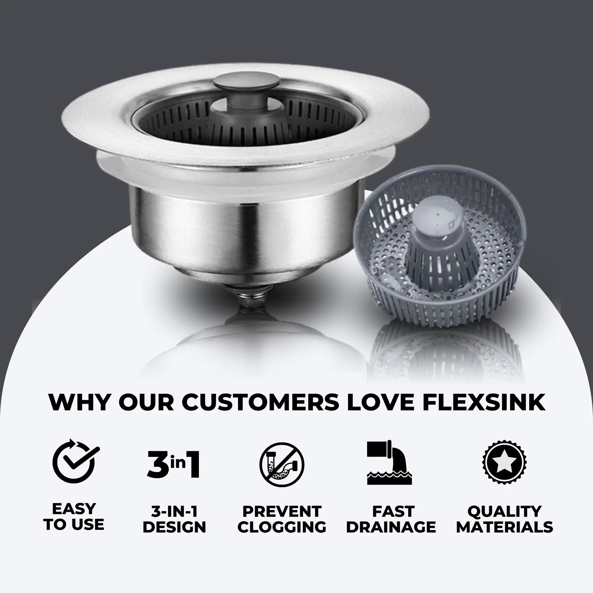 Soliqlo SinkMaster 3 - in - 1 - Soliqlo