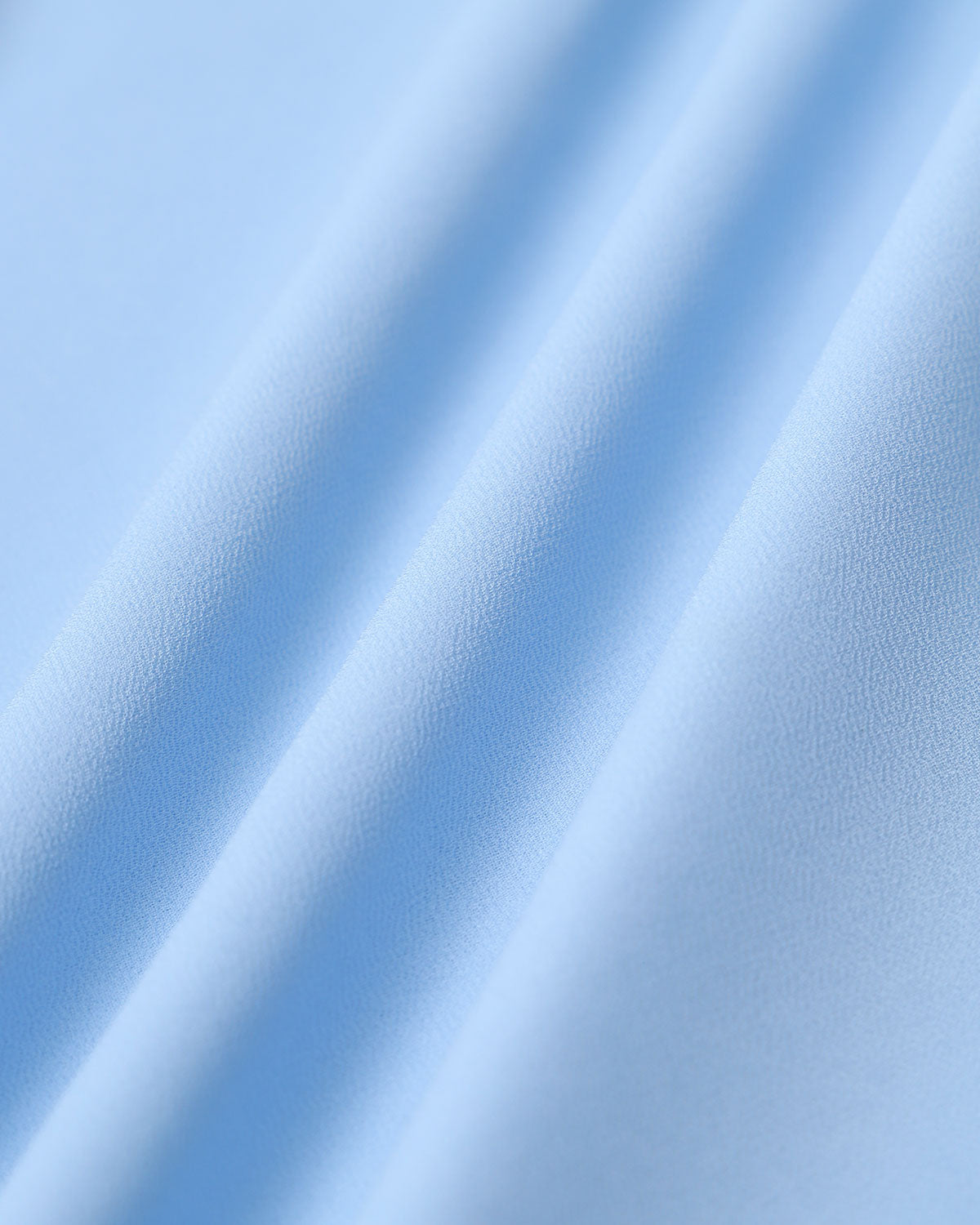 Blue Sweetheart Neck Chiffon Maxi Dress