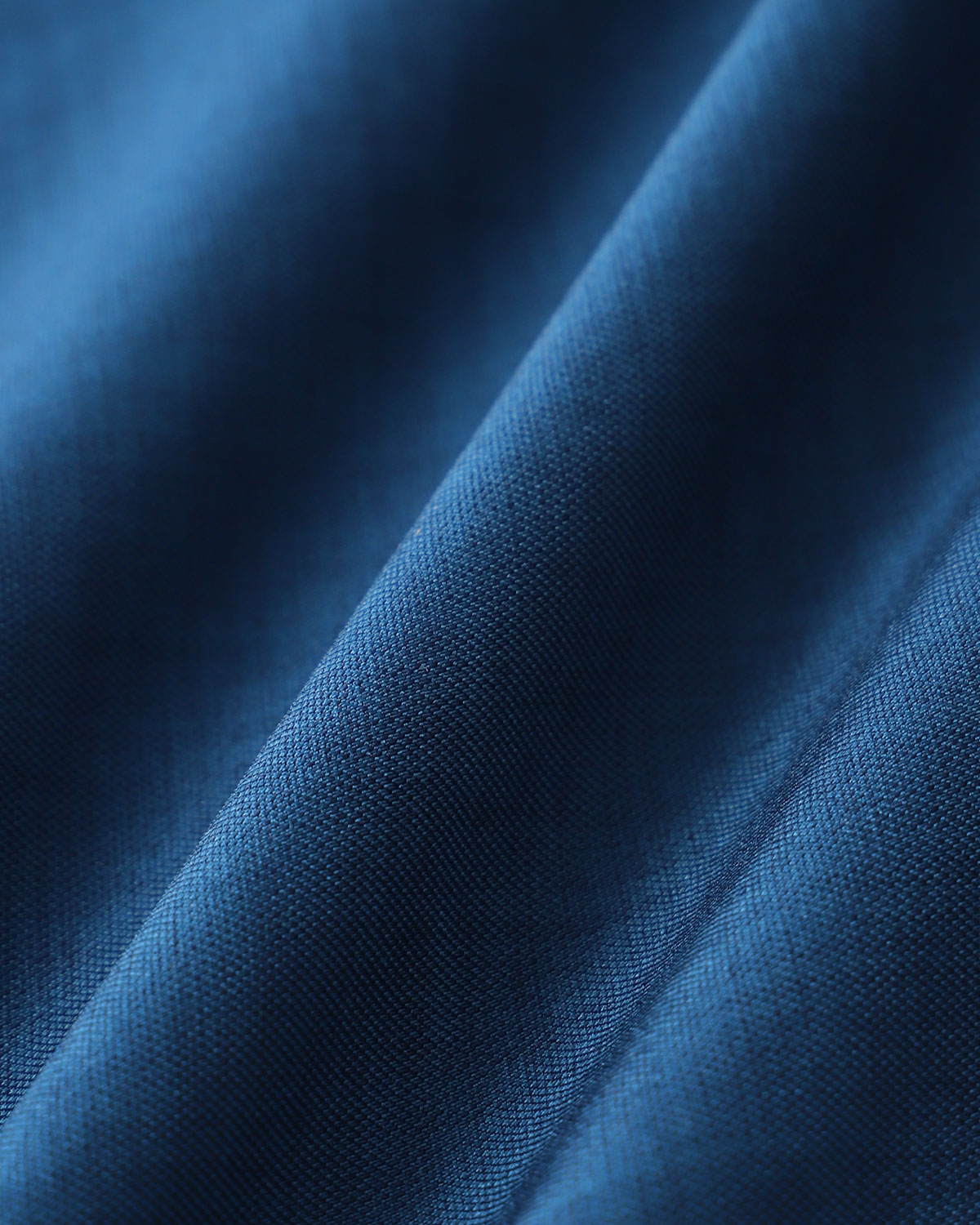 Blue Boat Neck Button Pocket Midi Dress