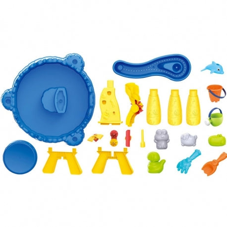 Woopie 2-in-1 Wasser- und Sandspieltisch – Sensorisches Spielzeug für die frühkindliche Entwicklung
