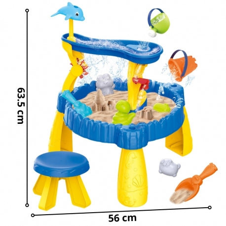 Woopie 2-in-1 Wasser- und Sandspieltisch – Sensorisches Spielzeug für die frühkindliche Entwicklung
