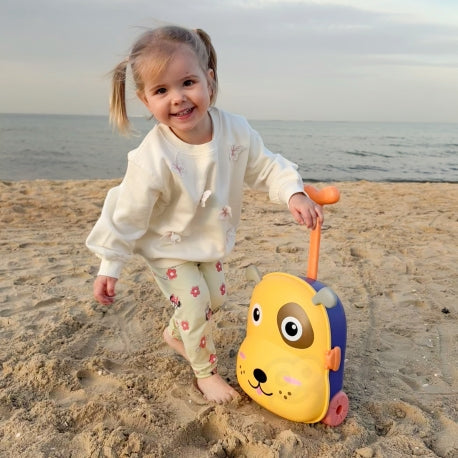 WOOPIE-3-in-1 Sandspiel-Set mit Hundekoffer & Wasserspiel