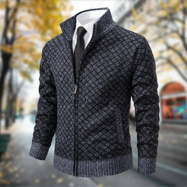 Zip Luxe Cardigan - Soliqlo